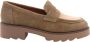 Ctwlk. Klassieke Mocassin Rollo Schoenen Brown - Thumbnail 17