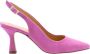 Ctwlk. Peep Toe Peep Heel Roze Dames - Thumbnail 2