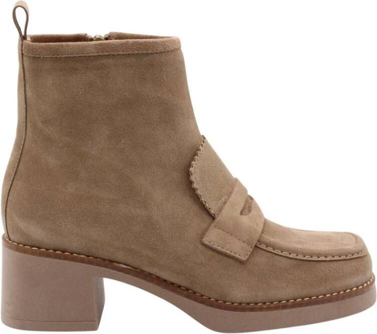 Ctwlk. Stijlvolle Jorund Enkellaarsjes Brown - Foto 16