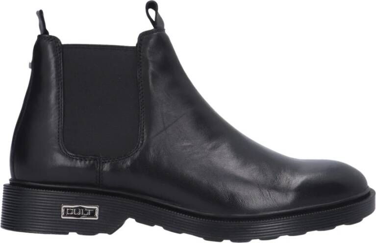 Cult Zwarte Beatles Instap Schoenen voor Heren Black Heren - Foto 2