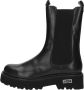Cult Zwarte platte schoenen met D Beatle Alto Fondo Slash Black Dames - Thumbnail 10