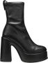 Cult Bjork Platform Dames Enkellaars Black Dames - Thumbnail 1