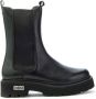Cult Zwarte platte schoenen met D Beatle Alto Fondo Slash Black Dames - Thumbnail 6