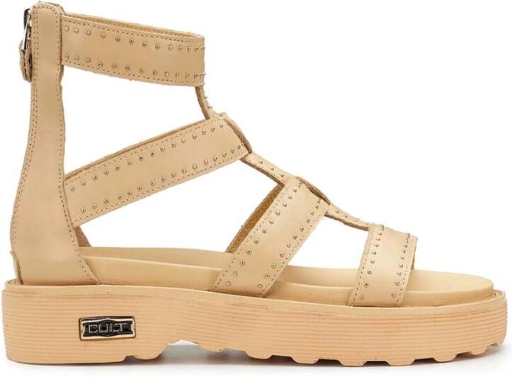 Cult Chunky Bruine Sandalen Brown Dames