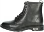 Cult Militaire Rock Studs Glitter Schoenen Black Dames - Thumbnail 32