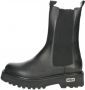 Cult Zwarte platte schoenen met D Beatle Alto Fondo Slash Black Dames - Thumbnail 7