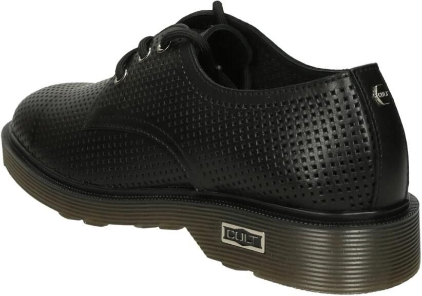 Cult Zwarte Leren Loafers Black Heren - Foto 2