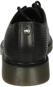 Cult Zwarte Leren Loafers Black Heren - Foto 7
