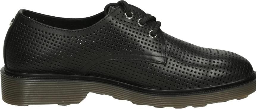 Cult Zwarte Leren Loafers Black Heren - Foto 5