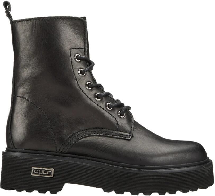 Cult Zwarte Anfibio Model voor Herfst Winter 2024 2025 Black Dames - Foto 6