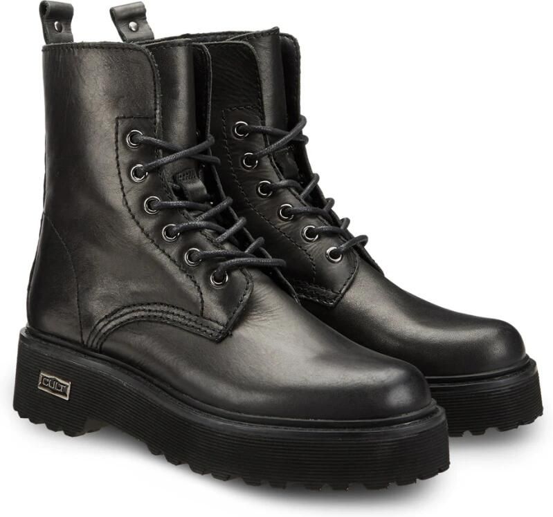 Cult Zwarte Anfibio Model voor Herfst Winter 2024 2025 Black Dames - Foto 7