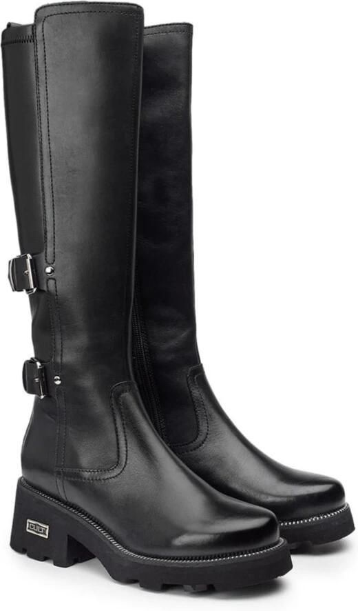 Cult Zwarte Leren Laarzen voor Dames Black Dames - Foto 3