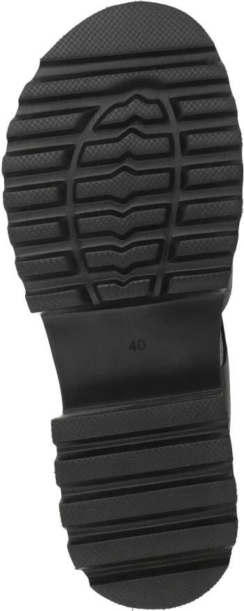 Cult Zwarte Leren Sandalen met Enkelband - Foto 2