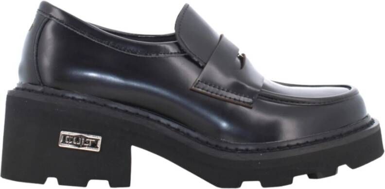 Cult Dames Mocassin van leer Grace 3923 Black Dames