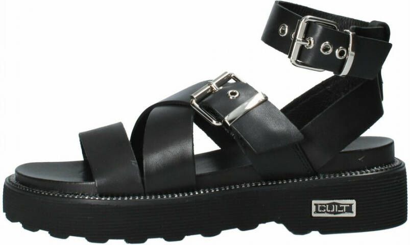 Cult Flat Sandals Clw344200 Zwart Dames