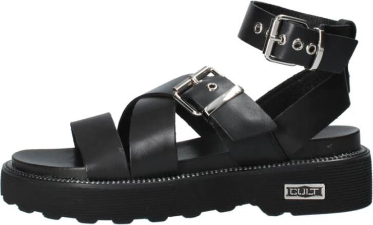 Cult Flat Sandals Zwart Dames