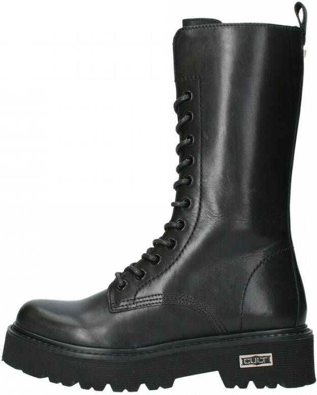 Cult Zwarte Laarzen Clw332400 Collectie Herfst Winter 2024 2025 Black Dames - Foto 3