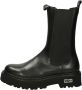 Cult Zwarte platte schoenen met D Beatle Alto Fondo Slash Black Dames - Thumbnail 21