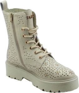 Cult Lace-up Boots Wit Dames
