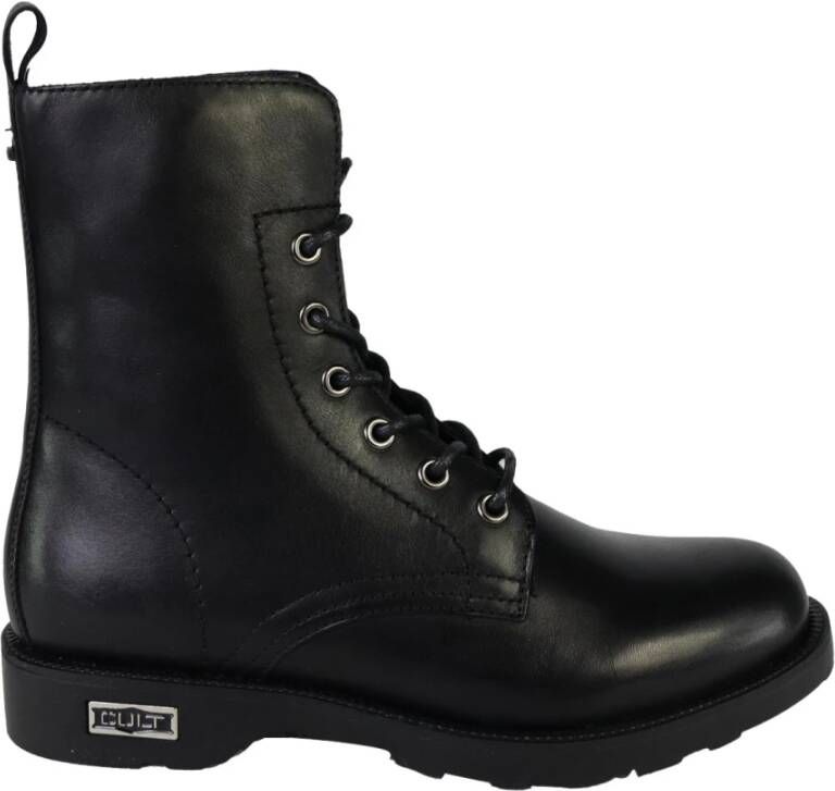 Cult Lace-up Boots Zwart Dames