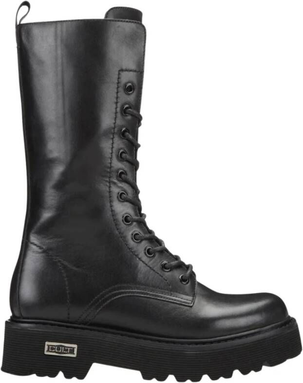 Cult Zwarte Laarzen Clw332400 Collectie Herfst Winter 2024 2025 Black Dames
