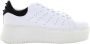 Cult Witte Platform Sneakers Perry 4236 White Dames - Thumbnail 1