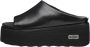 Cult Zwarte Slide Sandalen met 6 cm Band Black Dames - Thumbnail 1