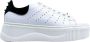 Cult Witte Platform Sneakers Perry 4236 White Dames - Thumbnail 18
