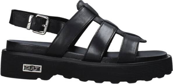 Cult Trendy Ziggy Sandaal in Zwart