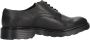 Cult Vintage Camo Leren Derby Schoenen Black Heren - Thumbnail 1