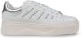 Cult Witte Leren Sneakers met Minimalistisch Design - Thumbnail 1