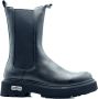 Cult Zwarte platte schoenen met D Beatle Alto Fondo Slash Black Dames - Thumbnail 1