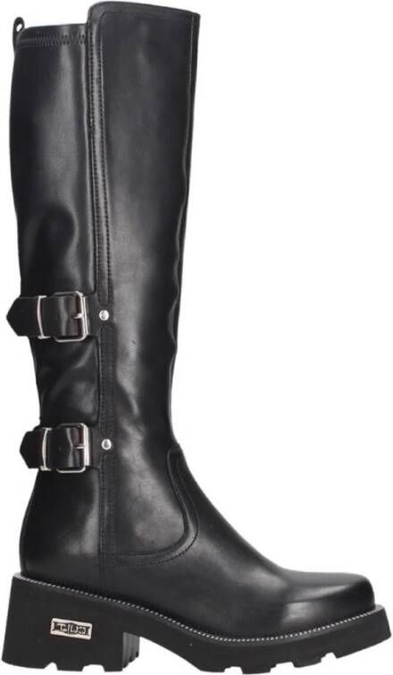 Cult Zwarte Leren Laarzen voor Dames Black Dames - Foto 4