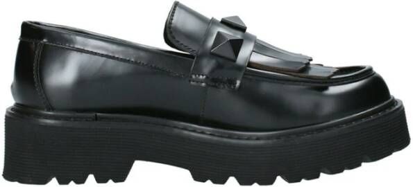 Cult Zwarte platte schoenen Black Dames