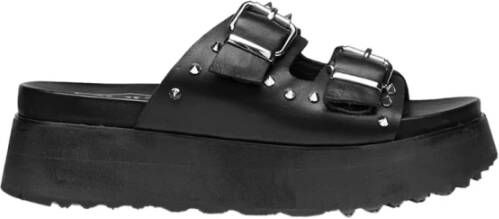 Cult Zwarte Sandalen voor Vrouwen Black Dames