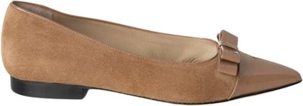 Custommade Annabella Taupe Stijlvolle Jurk Bruin Dames