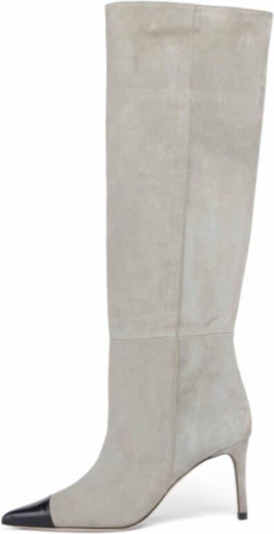 Custommade Laarzen met hakken Grijs Dames