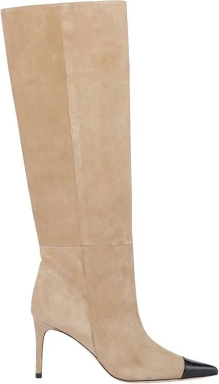 Custommade Laarzen met hakken Beige Dames