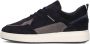 Cycleur de Luxe Blauwe Suède Stijlvolle Sneakers voor Heren - Thumbnail 1