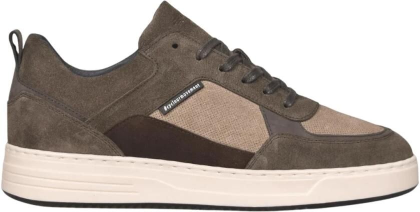 Cycleur De Luxe Heren Sneaker Commuter CDLM262079 Bruin combinatie - Foto 2