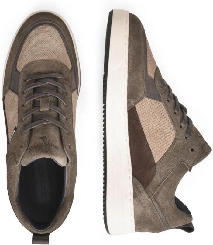 Cycleur De Luxe Heren Sneaker Commuter CDLM262079 Bruin combinatie - Foto 3