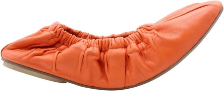 Cycleur de Luxe Stijlvolle Ballerina Flats voor Moderne Vrouwen Orange Dames