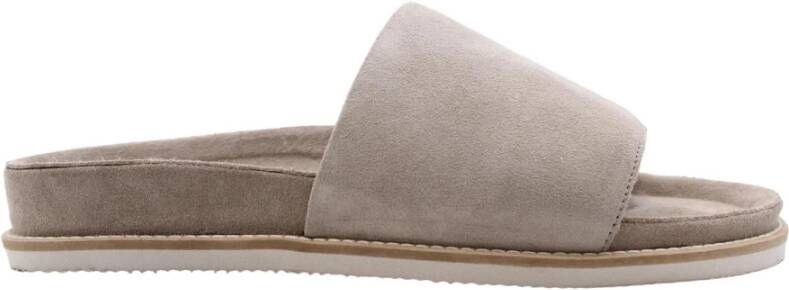 Cycleur de Luxe Stijlvolle Zomer Sliders Beige Heren