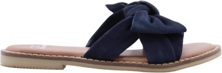 Cycleur de Luxe Stijlvolle Zomer Slippers Blue Dames