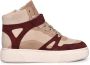Retro Sneaker bruin Tinten Mur Hoge sneakers Dames Beige - Thumbnail 2