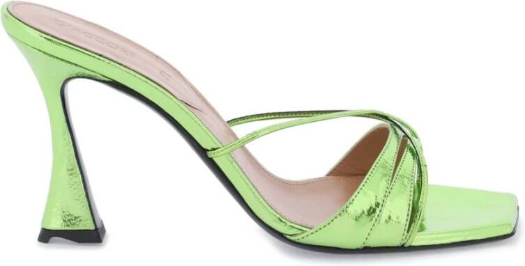 D'Accori High Heel Sandals Green Dames