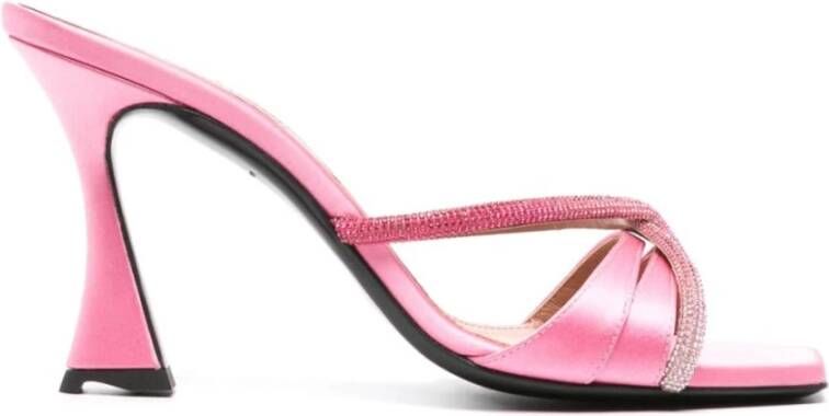D'Accori High Heel Sandals Pink Dames