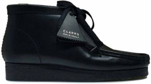 Clarks Herenschoenen Wallabee Boot G black leather