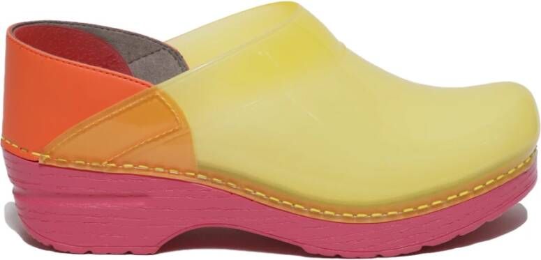 Dansko Clogs Yellow Dames