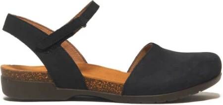 Dansko Zwarte Nabuk Rowan Sportieve Sandalen Black Dames